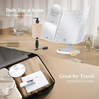 Cosmetic Mirror with Lights and 10X Magnification