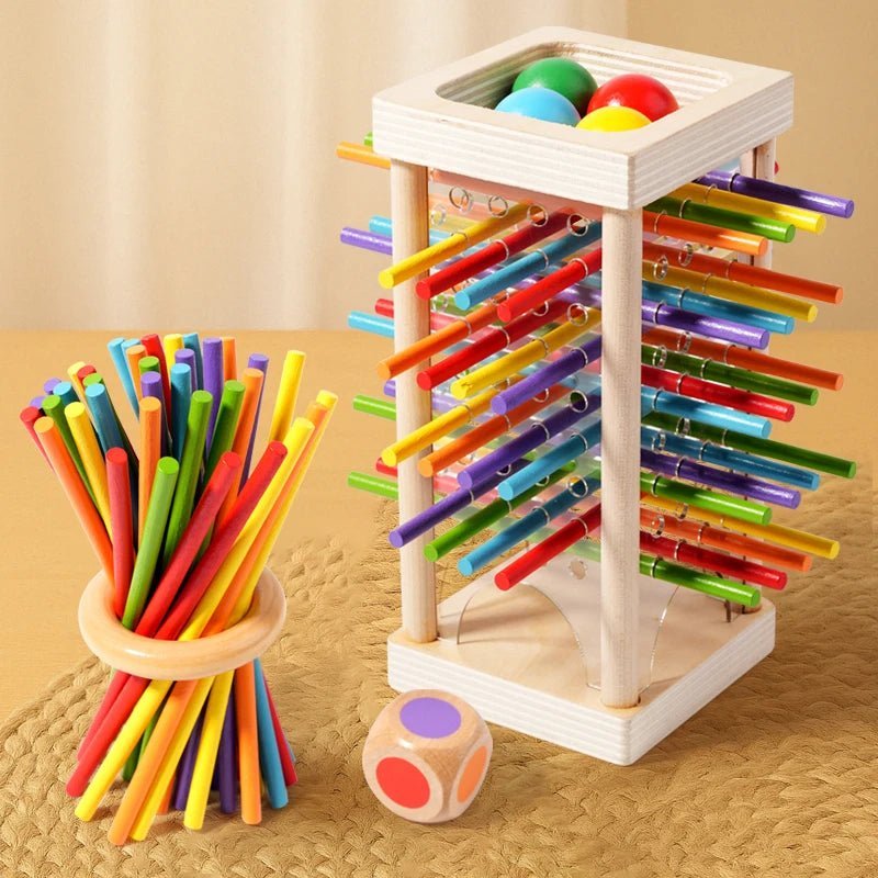 Wooden Counting Rods for Early Math Skills