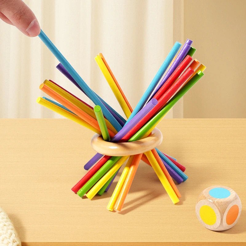 Wooden Counting Rods for Early Math Skills