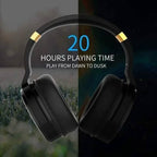 COWIN E8 Active Noise Cancelling Bluetooth Wireless Headphones Black & Gold (Refurbished)