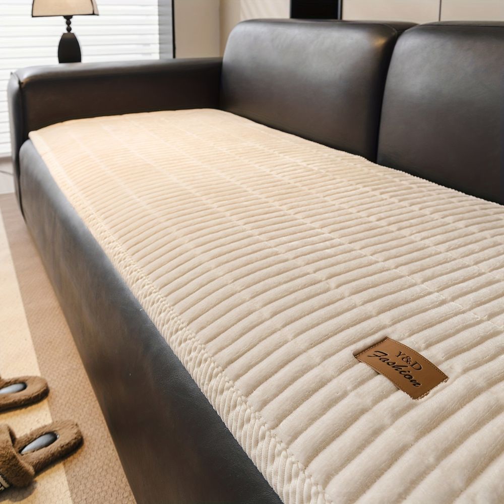 Soft Quilted Sofa Cover for Furniture Protection