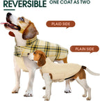 Cozy Waterproof Dog Jacket – Winter Coat in British Style