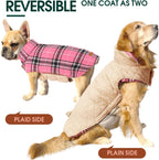 Cozy Waterproof Dog Jacket – Winter Coat in British Style