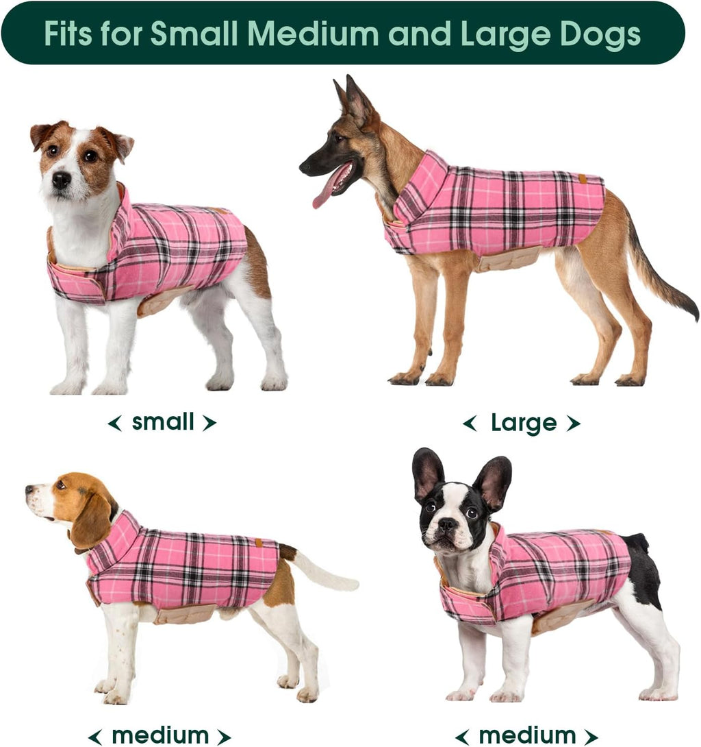 Cozy Waterproof Dog Jacket – Winter Coat in British Style