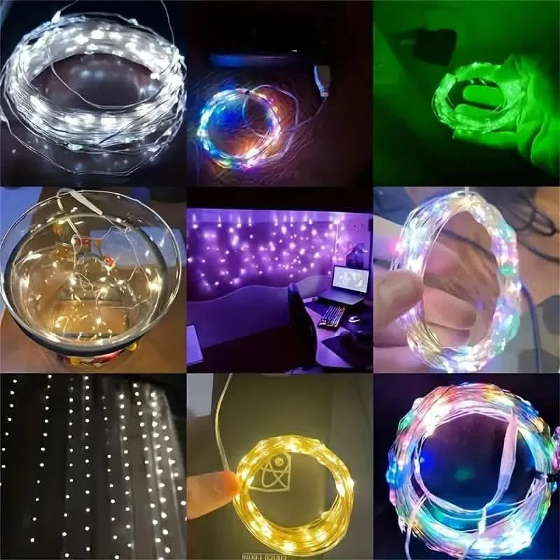 Creative String Lights For Bedroom, Party, Wedding,  Outdoor Camping Hiking and Decoration