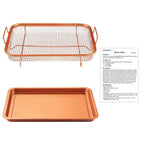 Crispy Tray Set Non Stick Grill Basket