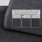 Cotton Textured Bath Towel Set - Acacia Collection