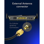 Cudy New 5G NR SA NSA AX3000 WiFi 6 CPE Router, AX3000 Dual SIM 5G Cellular Router  (Refurbished)