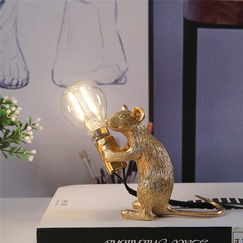 Cute Mouse Table Lamp - Unique Decorative Lighting for Any Space
