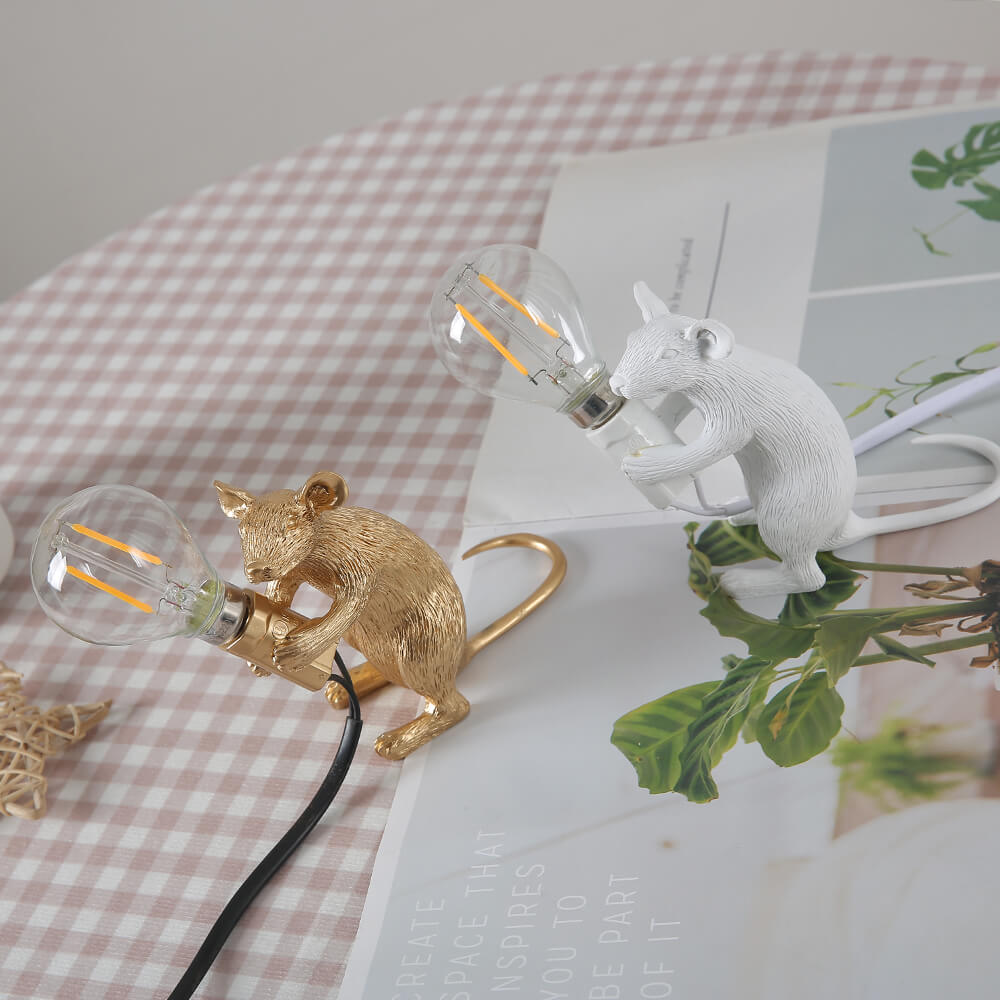 Cute Mouse Table Lamp - Unique Decorative Lighting for Any Space