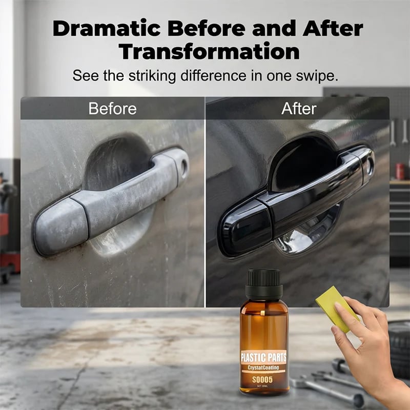 2026 New UpgradeCar Plastic Parts Crystal Coating Restorer