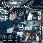 Industrial Endoscope Inspection Camera – 1080p Hd With 4.3-Inch Display Adjustable Lens