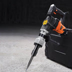 Demolition Jack Hammer Concrete Breaker 1400W Electric Hammer 2 Chisel