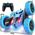 RC Remote Control Car – 4WD, 360° Flip Stunt, LED Lights, Ages 6+
