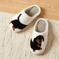 DACHTOES – Cozy Dachshund Slippers for Women – Light Winter Comfort