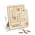 Daily Calendar Wooden Puzzle