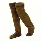 Cozy Fleece Winter Socks Long Warm Stockings