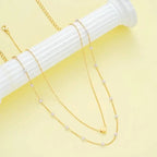 3pcs Heart Necklace & Bracelet Set for Women