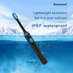 Sonic Electric Toothbrush – 6 Brush Heads, 3 Modes, AA Battery, IPX7 Waterproof