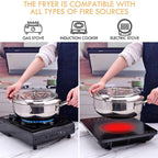 Deep Fryer Kitchen Appliance Temperature Control System