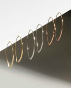 Delicate Threader Hoop Earrings