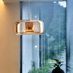 Glass Pendant Light Fixture - Modern Elegance