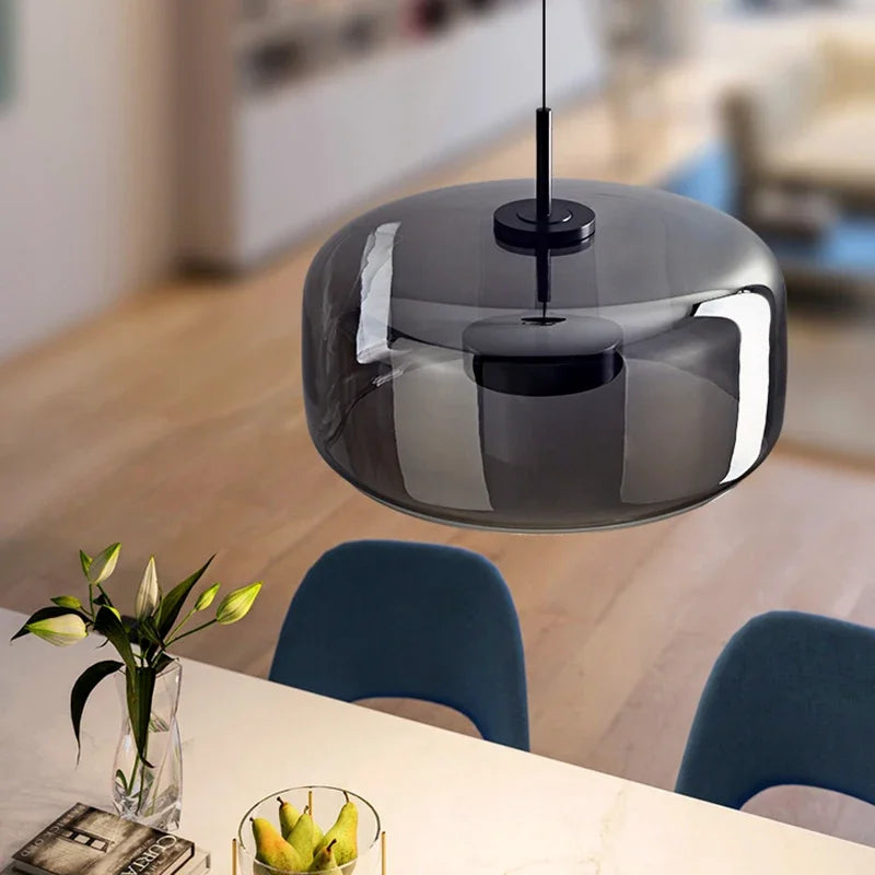 Glass Pendant Light Fixture - Modern Elegance