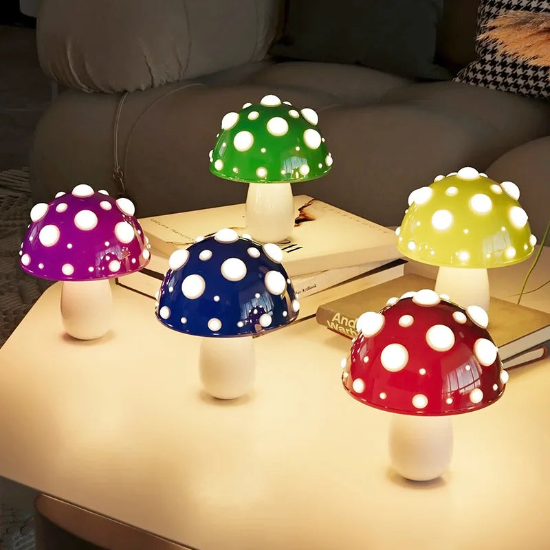 Mushroom LED Lamp with Distinctive Aesthetic