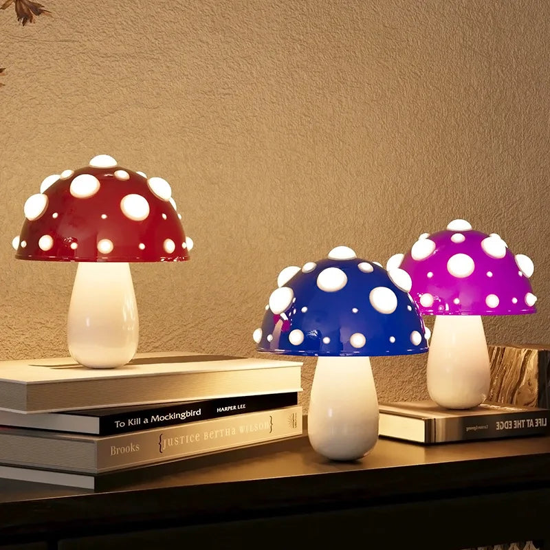 Mushroom LED Lamp with Distinctive Aesthetic