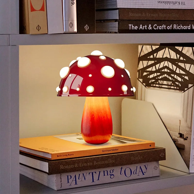 Mushroom LED Lamp with Distinctive Aesthetic