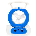 Desk Cooling Fan with 180 Degree Adjustable LED Lamp