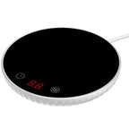 Desktop Electric Cup Warmer Auto Off Over Heating Protection Smart Timer Setting