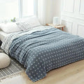 Cotton Diamond Pattern Gauze Blanket
