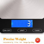 Digital Kitchen Scale - PrecisionPro
