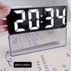 Modern Mirror Display Digital Alarm Clock