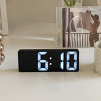 Modern Mirror Display Digital Alarm Clock