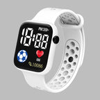 Kids' Digital Watch with Light-Up Display & Stopwatch