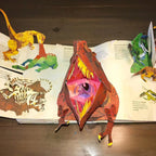 DINOCRAFT – 3D Dinosaur Pop-Up Book with Precise Scientific Insights