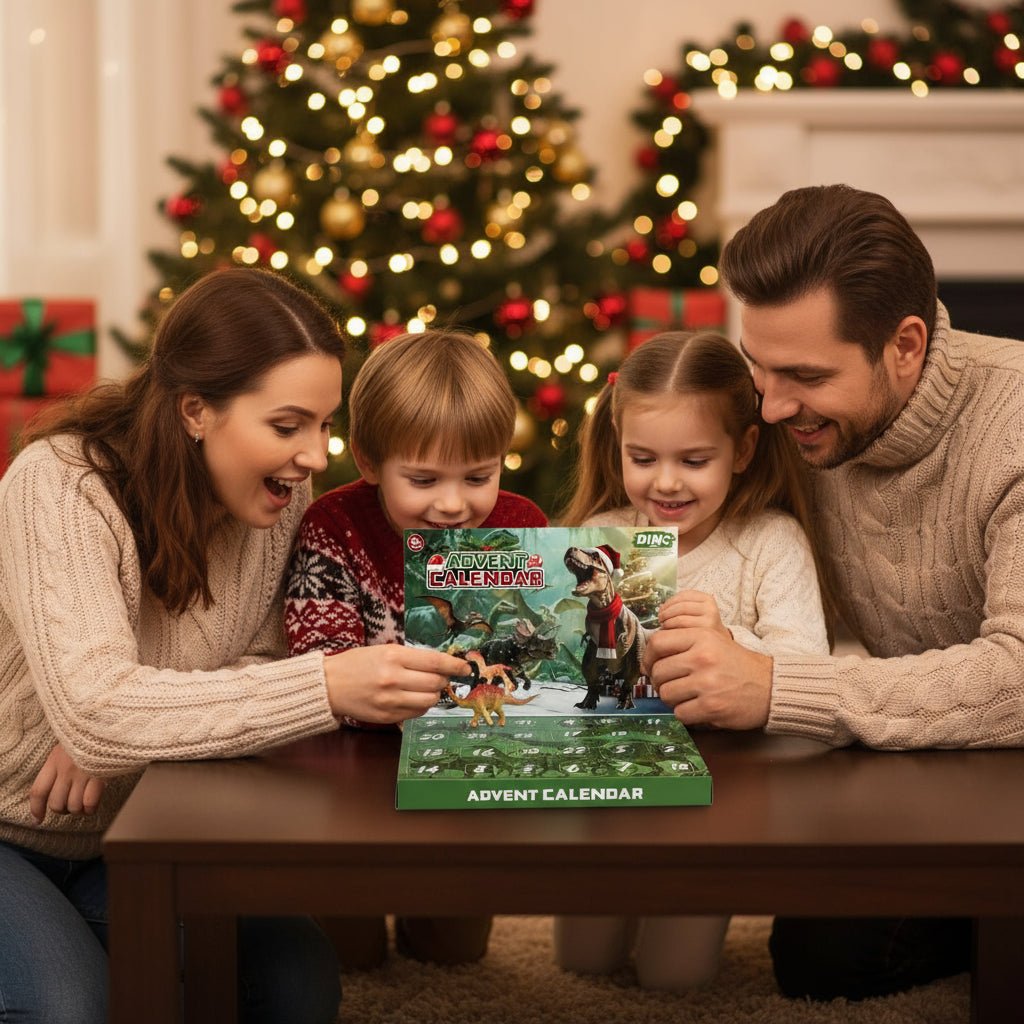 DINOQUEST 2025 – Christmas Dinosaur Toy Countdown Calendar