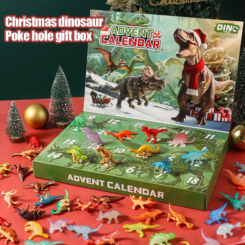 DINOQUEST 2025 – Christmas Dinosaur Toy Countdown Calendar