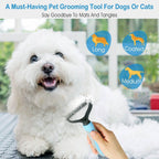 Dog and Cats 2 Sided Grooming Rakes