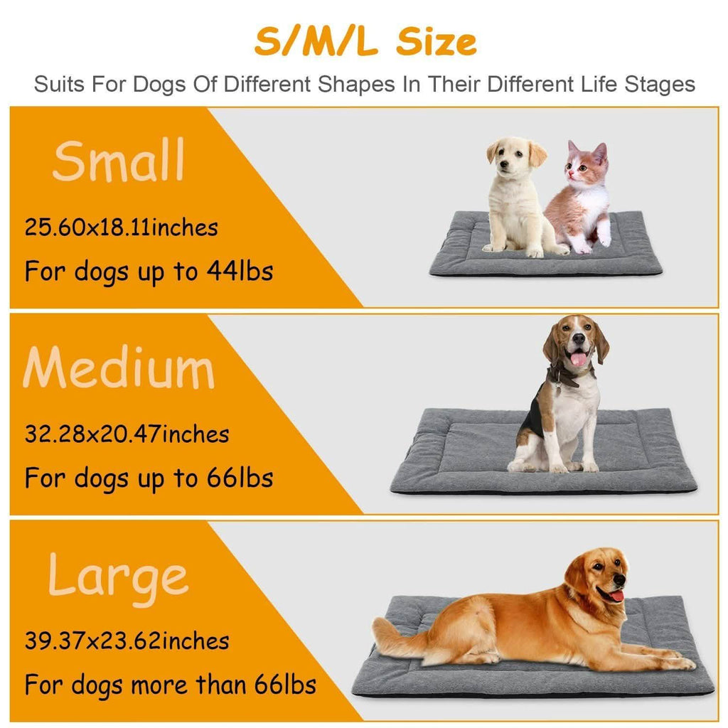 Dog Bed Mat Comfortable Fleece Reversible Pad