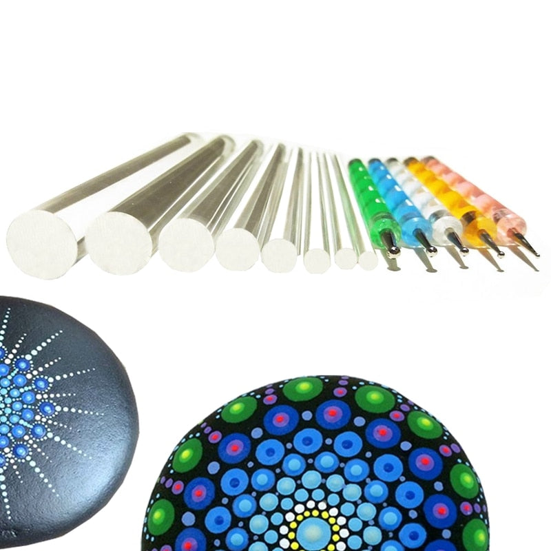 Dot Painting Mandalas