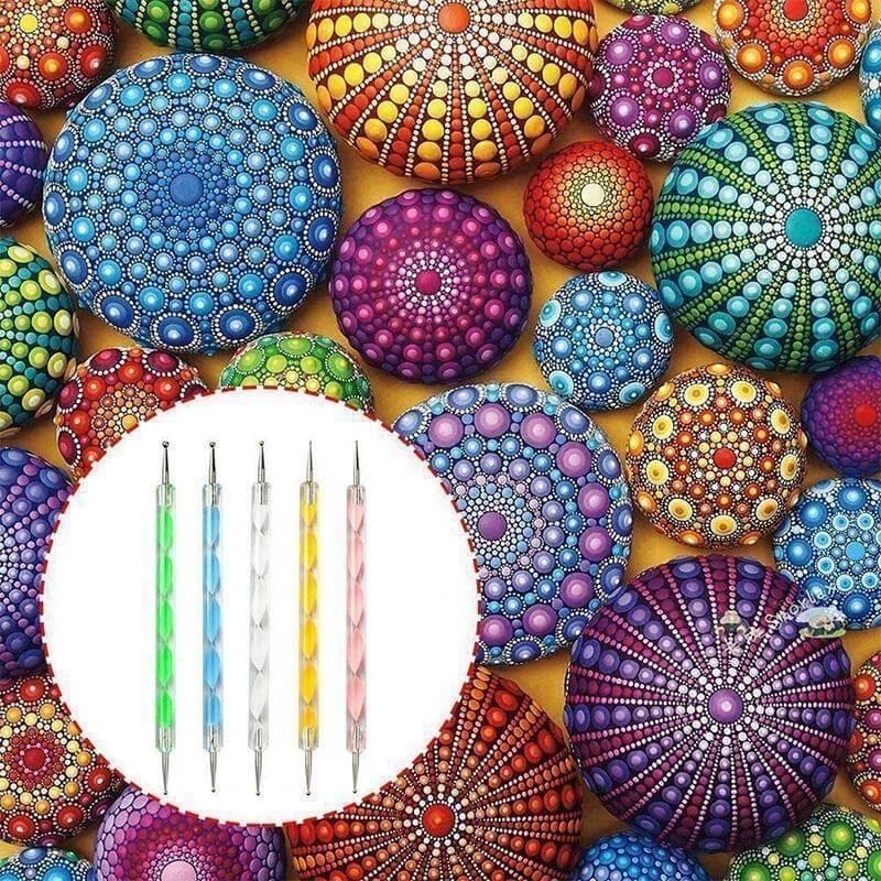 Dot Painting Mandalas