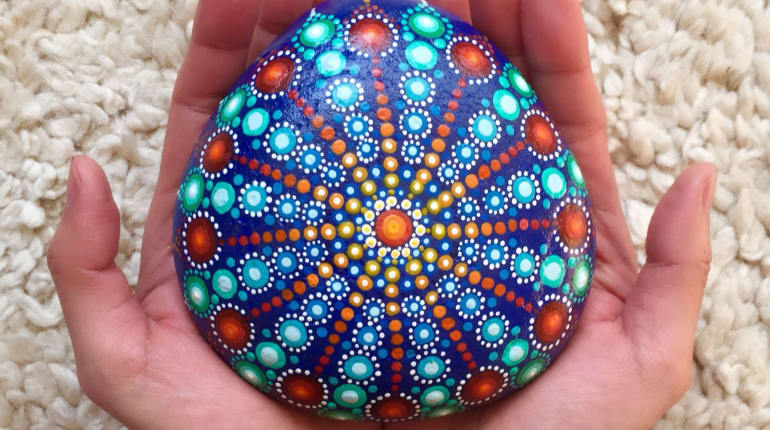 Dot Painting Mandalas
