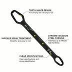 Double End Multifunctional Universal Wrench, 3-17mm Self-Tightening Lazy Wrench Repair Tools