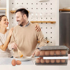 Double Layer Egg Storage for Refrigerator