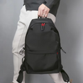 Minimalist Black Backpack