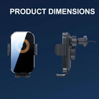 Car Wireless Charger Phone Mount