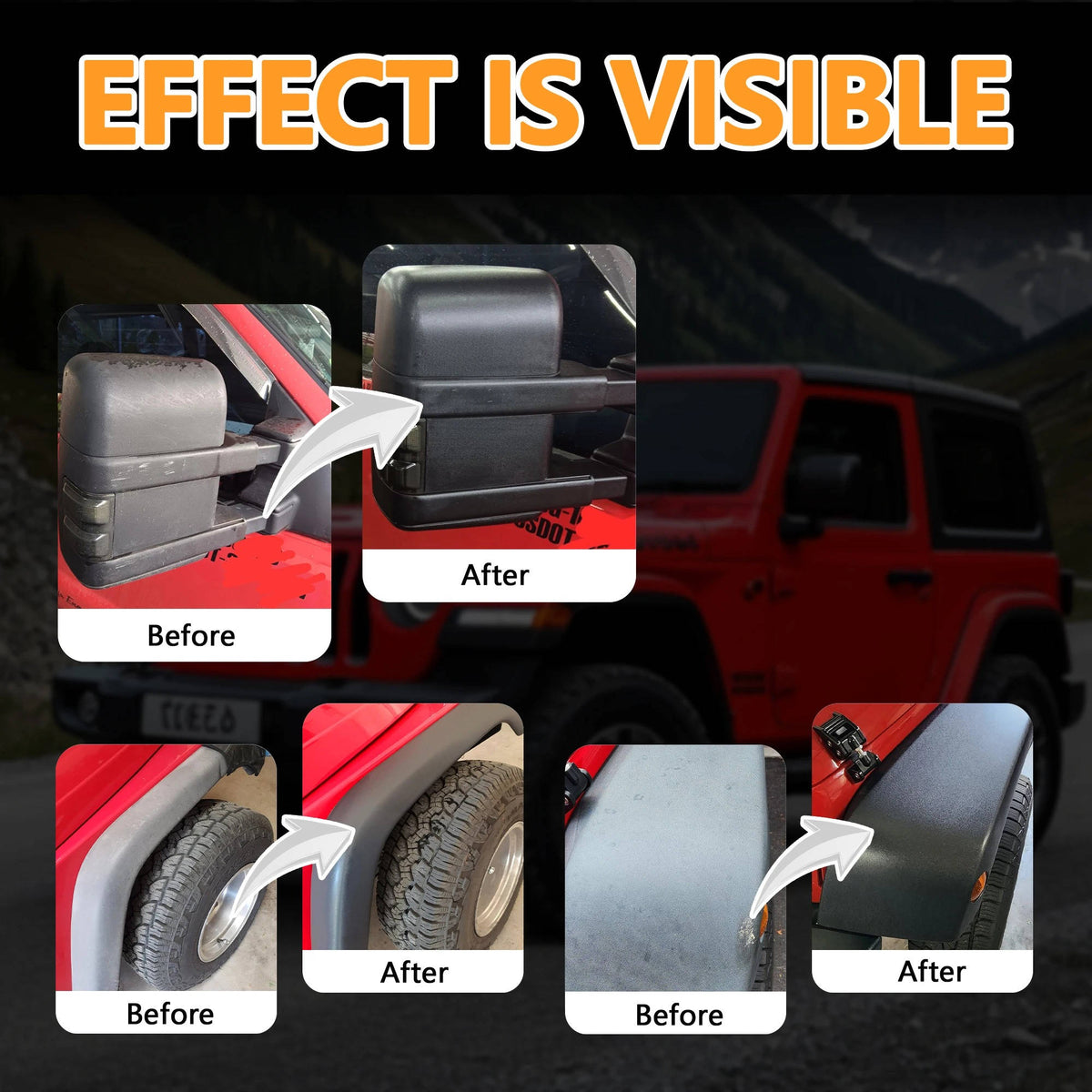 Long Lasting Tire Shine